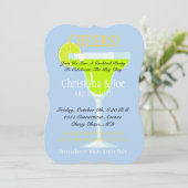 マルグリータとライムのフィエスタ ブライダル コックテール パーティー 招待状 (スタンド正面)