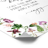 マルグリータバー 花のブライダルシャワーポスター ポスター (角)