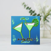 マルグリータパーティー招待状 招待状 (スタンド正面)