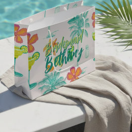 マルグリータヴェイルトロピカルバチェロレッテ ラージペーパーバッグ
