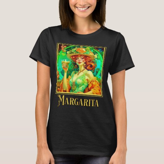 マルグリータ アール・ヌーヴォー Tシャツ (正面)