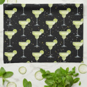 マルグリータ カクテル パターン キッチンタオル (折り畳み)