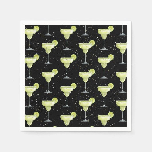 マルグリータ・カクテル・パターン スタンダードカクテルナプキン (正面)