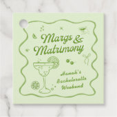 マルグリータ・バチェロレッテ・パーティー フェイバータグ (正面)