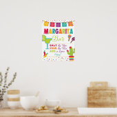 マルグリータ バー サイン - フィエスタ - 白い背景 (キッチン)