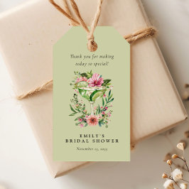 マルグリータ・フィエスタ・フローラル・ブライダルシャワー ギフトタグ