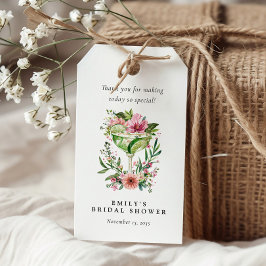 マルグリータ・フィエスタ・フローラル・ブライダルシャワー ギフトタグ