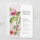 マルグリータ・フィエスタ・フローラル・ブライダルシャワー 招待状 (正面)
