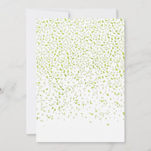 マルグリータ・フィエスタ ブライダルシャワー 招待状 (裏面)