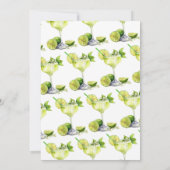 マルグリータ メキシカンフィエスタ フラワー ブライダルシャワー 招待状 (裏面)