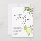 マルグリータ メキシカンフィエスタ ブライダルシャワー サンキューカード (正面)