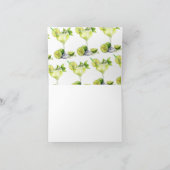 マルグリータ メキシコンフィエスタ ウェディングシャワー サンキューカード (内部)