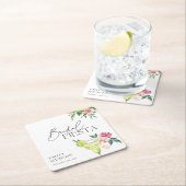 マルグリータ メキシコンフィエスタ ブライダルシャワー スクエアペーパーコースター (インサイチュ)