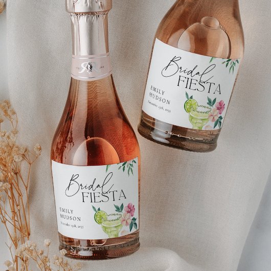 マルグリータ メキシコ フィエスタ ブライダルシャワー スパークリングワインラベル