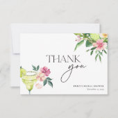 マルグリータ メキシコ フィエスタ ブライダル シャワー サンキューカード (正面)