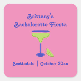 マルグリータ ライム バチェロレッテ フィエスタ パーティー ファベール スクエアシール