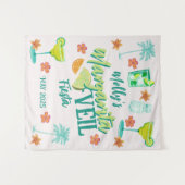 マルグリータ ヴェイル トロピカル ブライズ タペストリー (正面(横))