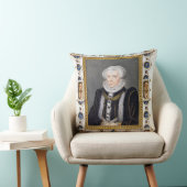 マルグレットダグラスの(1515-78年の)伯爵婦人のポートレートの クッション (椅子)