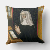 マルグレットBeaufortのRichmonの伯爵婦人のポートレート クッション (裏面)