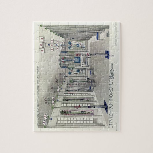 マルグレットMaによってパネルが付いている音楽部屋のために設計して下さい ジグソーパズル (縦)