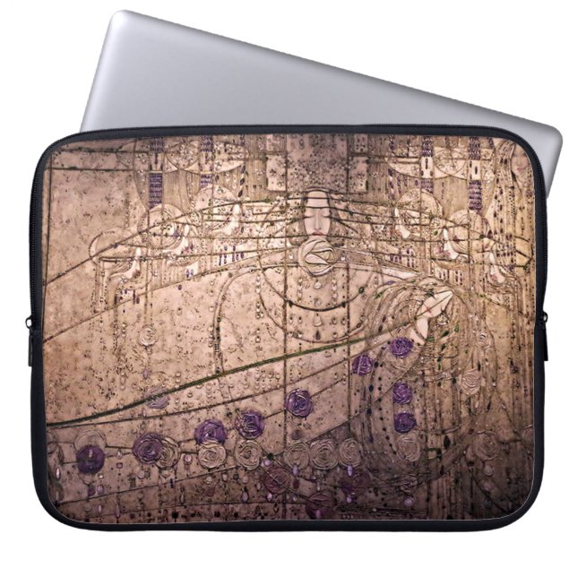 マルグレットMacdonald睡眠のプリンセス ラップトップスリーブ (正面)