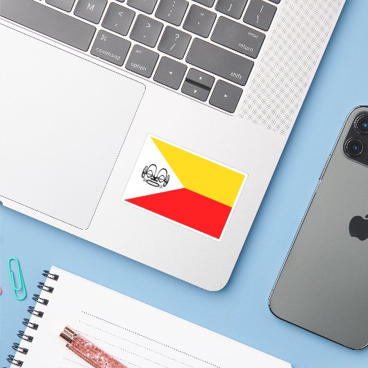 マルケサス諸島 シール (ノートパソコンとiPhone)