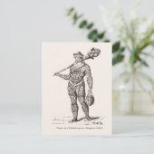 マルケス諸島の聖職者のタトゥー ポストカード (スタンド正面)