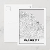 マルケット地図 ポストカード (正面/裏面)