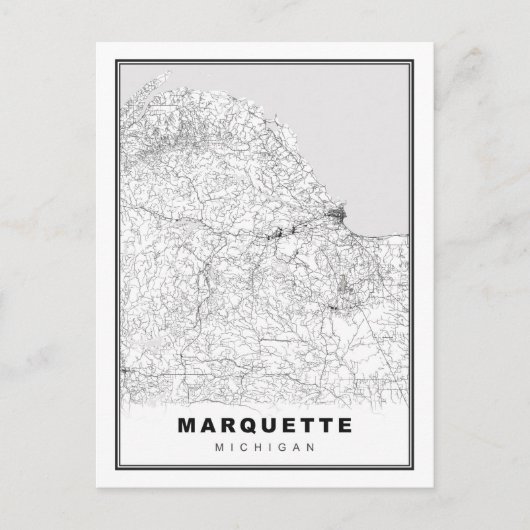 マルケット地図 ポストカード (正面)