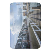 マルケンの木製桟橋、オランダ バスマット (正面縦)