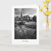 マルケンビレッジ、オランダ – ごめんなさい カード (黄色い花)