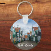 マルケ伝統的ン村の木造住宅 キーホルダー (裏面)