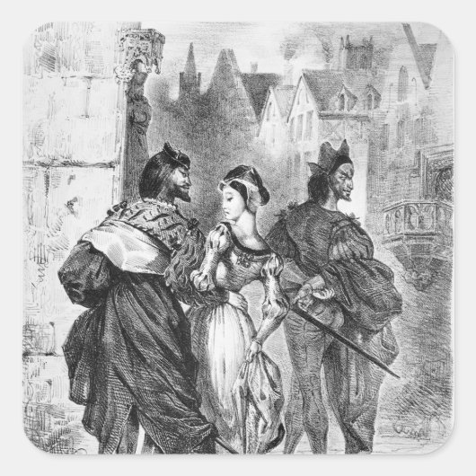 マルゲライトとの面会 スクエアシール (正面)