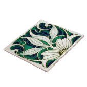 マルゲライトアールデコデイジーウォールデコールアールヌーボーC タイル (側面)