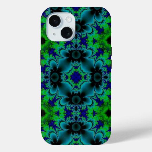 マルゲライト、デイジー花レトロスタイル Case-Mate iPhoneケース (裏面)