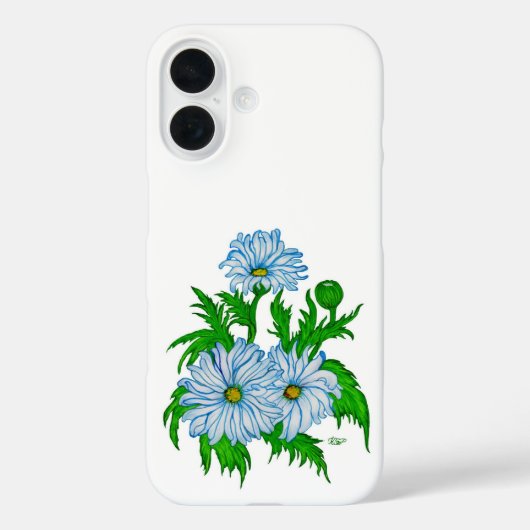 マルゲライト、デイジー花 Case-Mate iPhoneケース (裏面)