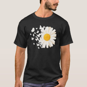 マルゲリッツデイジーサマーデイジーフラワーガーデンガー Tシャツ