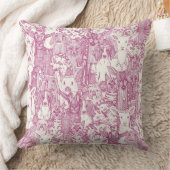 マルゲリータmenagerieピザパーティーベリーピンク クッション (ブランケット)