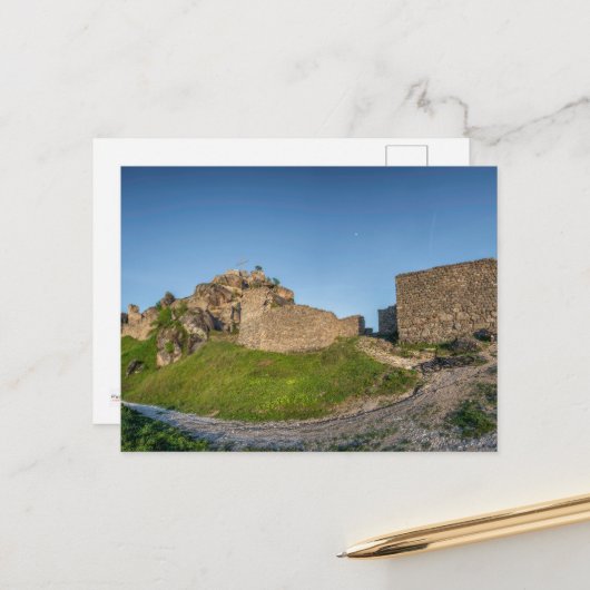 マルコの塔 – Prilep，マケドニアポストカード ポストカード (正面/裏面インサイチュ)