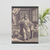 マルコの福音書の著者である聖マルコ伝道者 シーズンカード (スタンド正面)