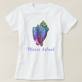 マルコアイランドフロリかわいらしダコンチシーシェル Tシャツ