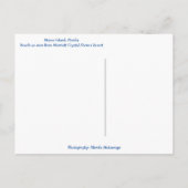 マルコアイランドフロリダビーチメキシコ湾 ポストカード (裏面)