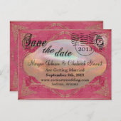 マルコネット日付の保存 案内ポストカード (正面/裏面)