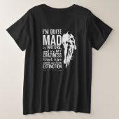 マルコパンタニことわざイルピラタサイクリングレジェンド プラスサイズTシャツ (デザイン裏面)