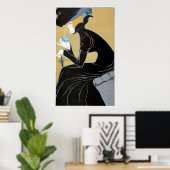 マルコポーロティーアフランスのート ポスター (ホームオフィス)