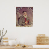 マルコポーロ「サラ・デル・マパモンド」 ポスター (キッチン)