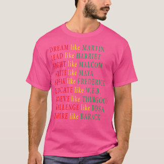 マルコムマーティンハリエマヤローザバラク Tシャツ