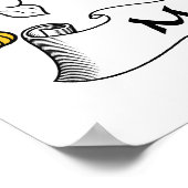 マルコム家紋 ポスター (角)