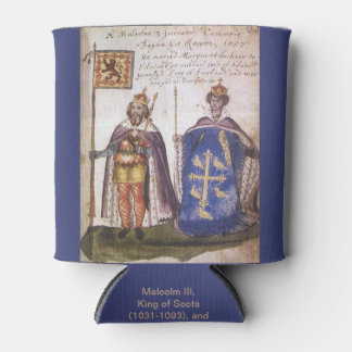 マルコムIIIとクイーンマーガレットクーラーボックス 缶クーラー