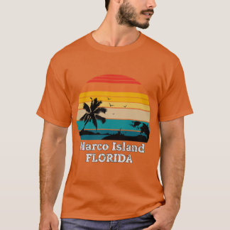 マルコ島 フロリダ州 Tシャツ